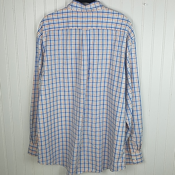 SOLD EBAY Izod Premium Essentials Plaid Button Down XL - Picture 4 of 6